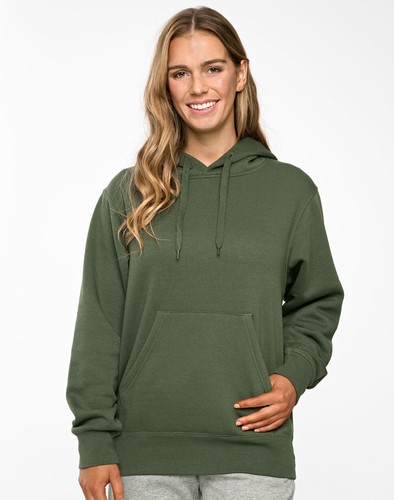 ZEAL | ADULTS' CLOSE FRONT FLEECE HOODIE l UNISEX - Picture 11 of 23