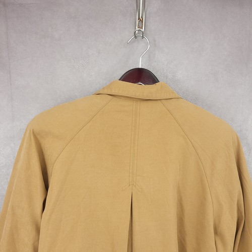 Vintage Gallery Jacket Mens Large Brown Removable Liner Shoulder Pads Full Zip - Picture 7 of 11