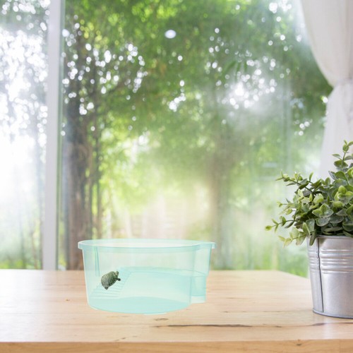 Integrated Turtle Tank Turtle Feeding Tank Tortoise Feeding Box - 第 9/10 張圖片