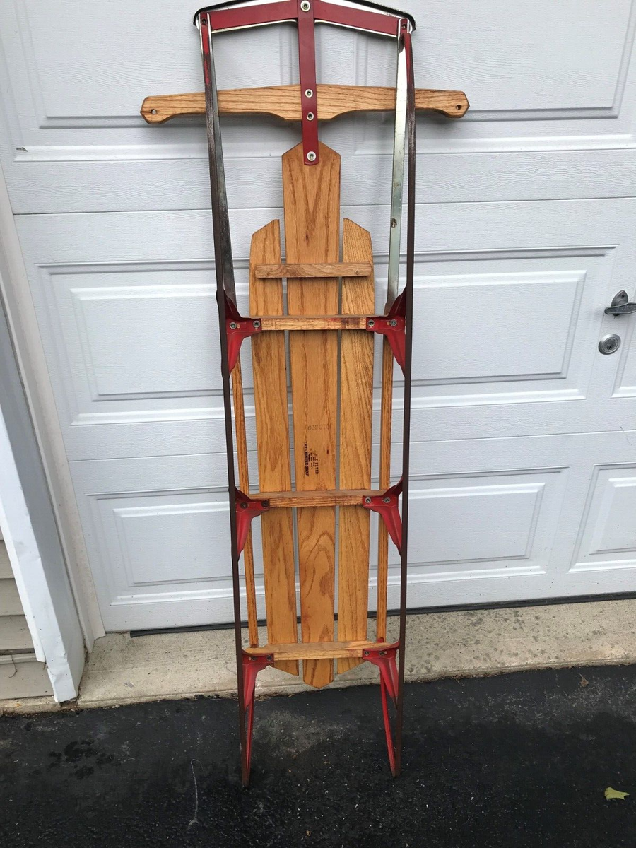 Flexible Flyer アメリカヴィンテージ 木製ソリ Vintage Flexible