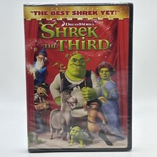 NEW SEALED Shrek the Third DVD, 2007 Dreamworks Full Screen Edition