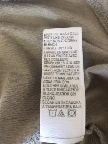 Hellgraues transparentes James Perse T-Shirt 3 gebraucht - Bild 6 von 6
