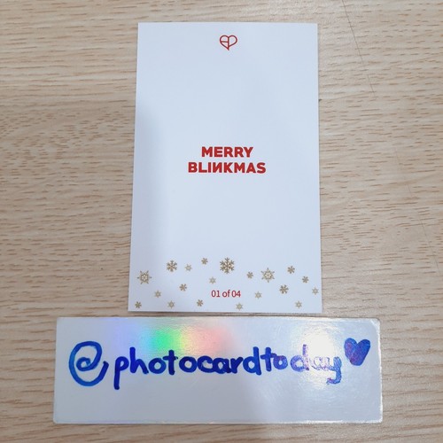 BLACKPINK THE GAME PHOTOCARD COLLECTION CHRISTMAS EDITION POB PRE-ORDER OFFICIAL - Picture 13 of 76