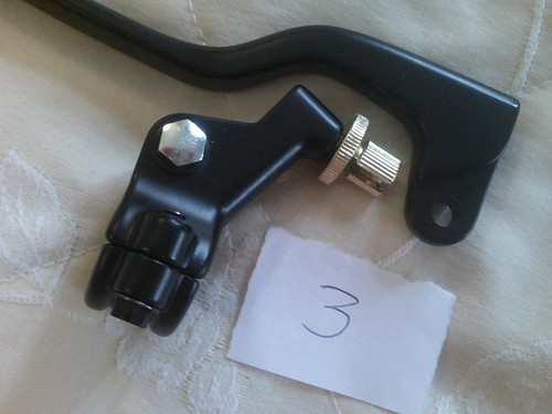 HONDA CR125R CR250R CR500R 1981-03 Clutch Lever and Perch Vintage Evo - Picture 2 of 6