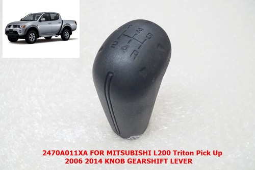 2470A011XA GEAR SHIFT KNOB P U FOR MITSUBISHI L200 Triton Pick Up 2006 2014 - Picture 1 of 8
