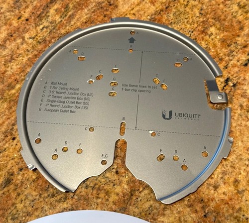 (2) Ubiquiti UniFi (U6-LR) WiFi 6 Long-Range Dual Band Access Points - Afbeelding 3 van 5