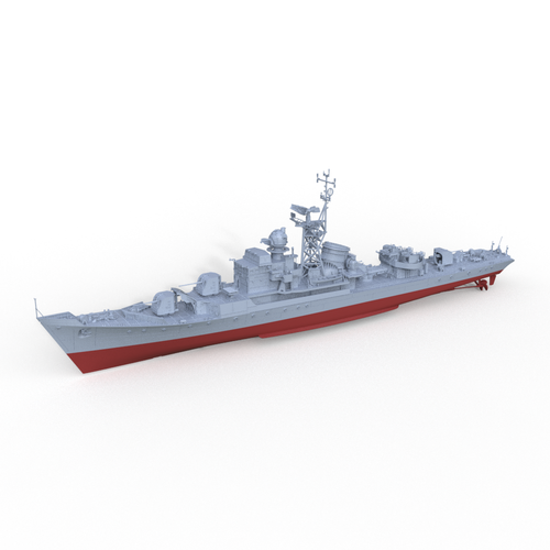 SSMODEL 1/350 Kit Modelo Militar Soviético PR.50 SKR Rosomacha Fragata Casco Completo - Imagen 3 de 3