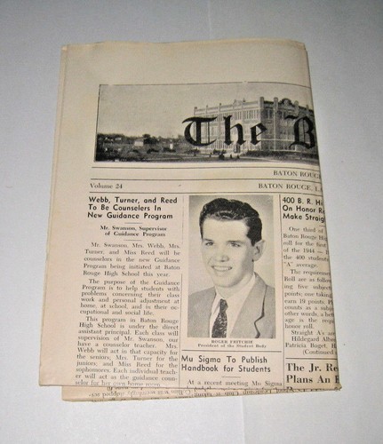 31 de octubre 1944 The Buzzer Baton Rouge High School Bulldogs Smash Istrouma Indians - Imagen 7 de 7
