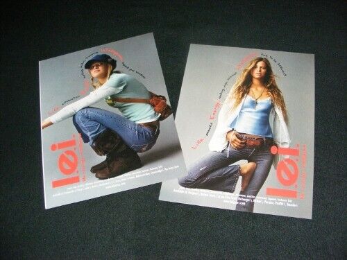 L.E.I. magazine clippings print ads for apparel - Bild 3 von 3
