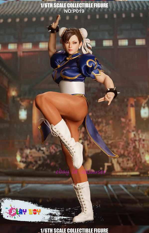 1/6　春麗　PLAY TOY　P019 1/6 Play Toy Lee Kung Fu Fighter Action Figure [PT-P019