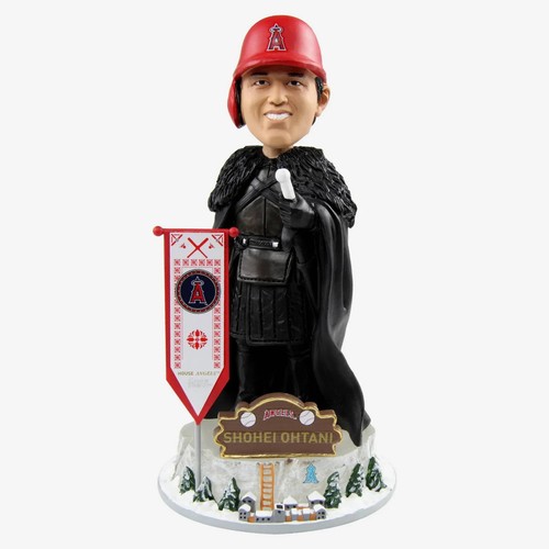 Shohei Ohtani Game of Thrones Night's Watch FOCO Bobblehead LE /2019 NIB
