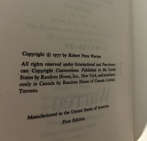 A Place To Come To By Robert Penn Warren - Picture 3 of 3