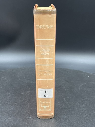 Drums by James Boyd illustrated by N.C. Wyeth used discarded library copy - Picture 2 of 10