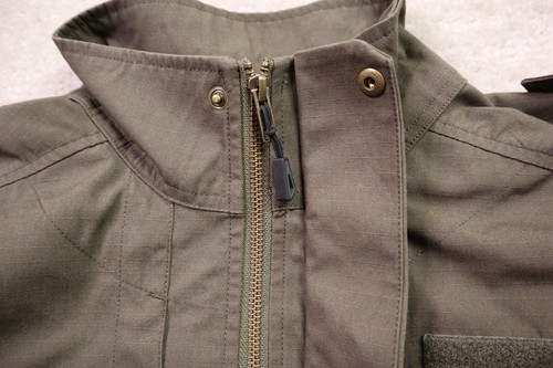5.11 Tactical Jacket Mens Large Taclite M65 Field Canvas Brown Full Zip - Picture 7 of 15