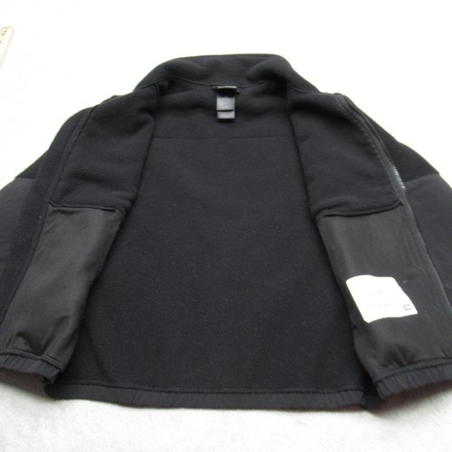 North Face Denali Jacket Boys Med BLK Polartec Fleece FullZip Snap In Compatible - Picture 9 of 13