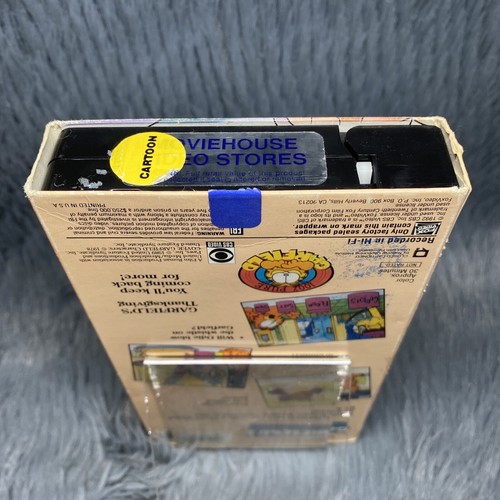 Garfield's Thanksgiving VHS 1992 Tape Movie Cartoon Holiday Fox Video Rare - Picture 7 of 8