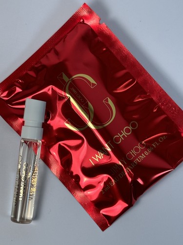JIMMY CHOO I WANT CHOO by Jimmy Choo - EAU DE PARFUM SPRAY VIAL SEALED 🌹 Fresh!