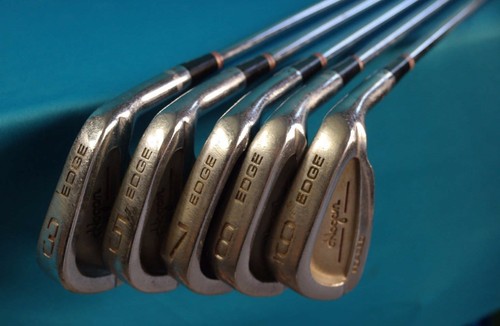 Ben Hogan Edge Forged 3, 5, 7, 8, 9 Iron Set Apex 3 steel Shaft RH - Picture 1 of 6