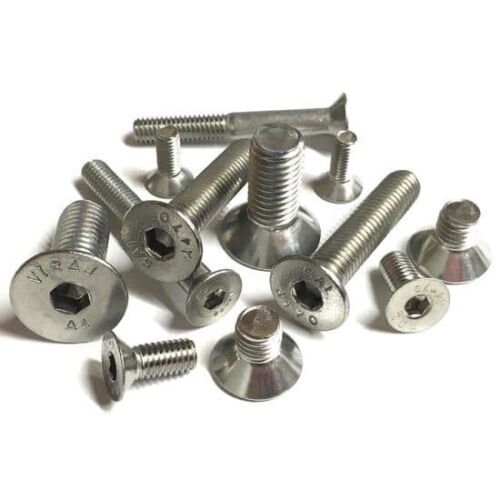 Viti a brugola M2 M3 M4 M5 A4 presa inox CONTRASVASATE bulloni chiave esagonale marina - Foto 5 di 7