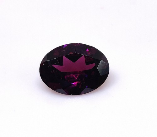 High Quality Natural Rhodolite Garnet Oval Cut Handmade Loose Gemstone 1.85 Cts - Picture 3 of 12
