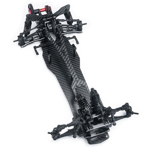Sakura D5S Alloy Carbon car frame 1/10 Belt version Drift Car Frame Kit Black - Picture 6 of 13