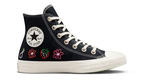 Converse Chuck Taylor All Stars Festival Embroidered Fruit Size 12UK New No Box - Picture 6 of 6