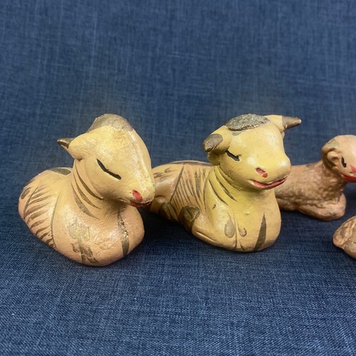 Belén de colección Navidad Tonala mexicano arte popular 15 piezas cerámica hecha a mano - Imagen 15 de 24