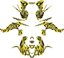 Fits LTZ 400 2003 to 2008 GRAPHIC KIT for SUZUKI LTZ 400 STICKER Z400 DECal