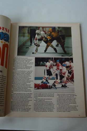 1978 World Junior Hockey Championship Program Pelle Lindbergh Wayne Gretzky - Bild 6 von 17
