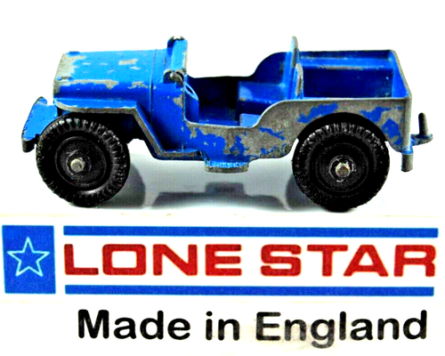LONE STAR Army / Farm 4x4 JEEP Pick-up BLUE Truck Ideal for Own Colour Livery - 第 1/12 張圖片