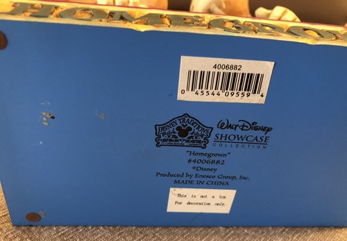 Jim Shore Walt Disney Traditions Mickey Minnie Mouse Homegrown 4006882 Figurine - Picture 7 of 7