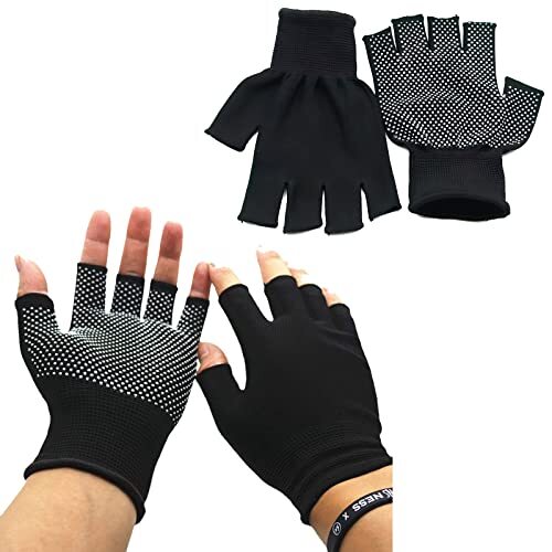 Lightweight Men and Women Half-Finger Slip Breathable 5 Half Finger 2 pairs - Bild 1 von 6
