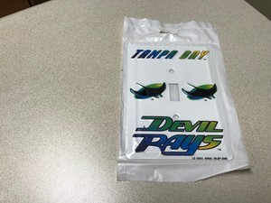 MLB-Tampa-Bay-Devil-Rays-Baseball-Team-Vintage-Logo-Light-Switch-Plate-Cover