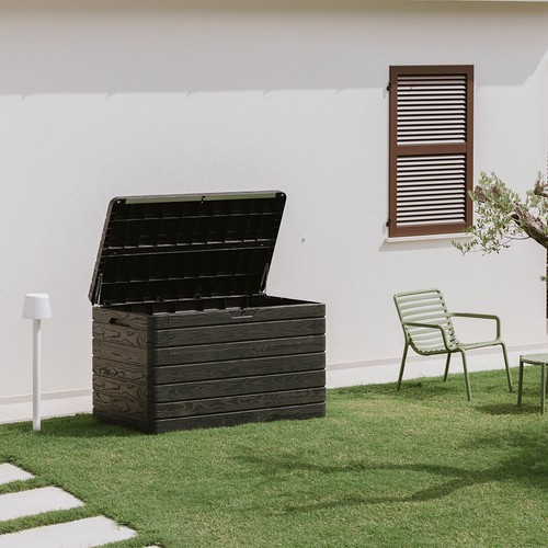 Toomax Dolomiti 970 Litre (256 Gallon) Outdoor Storage Deck Box - Picture 3 of 11