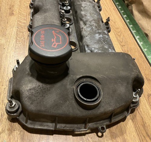 03-08 Jaguar S-Type X202 V6 LEFT Camshaft Engine Valve Cover GENUINE 2003 2008 - Picture 8 of 14