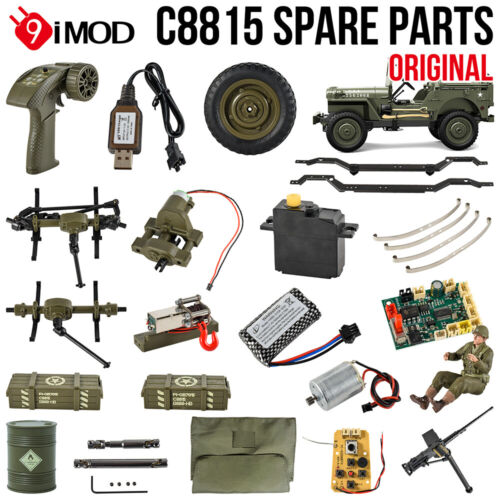C8815 RC Car Parts Original Factory Remote Control Tires Motor Winch Drive Shaft - Picture 2 of 45