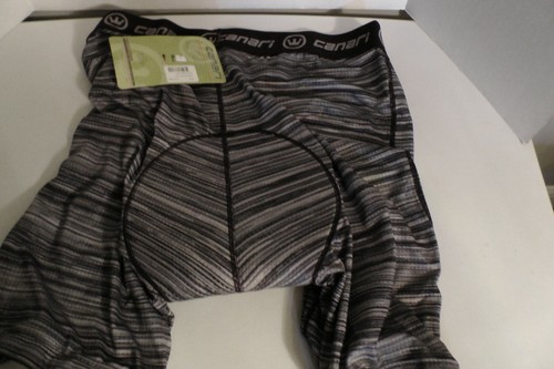 CANARI Crazy Echelon liner Men Padded Cycling Brief GreyHeather XXL #7313 NWT E1 - Picture 7 of 9