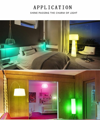 E27 E14 GU10 GU5.3 MR16 RGB LED Strahler Lampe 3W Farbwechsel + Fernbedienung DE - Bild 7 von 17