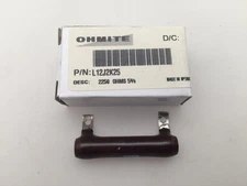 (2 pcs) L12J2K25 Ohmite, 12 Watt 2.25K Ohm 5%,Wirewound(Vitreous Enamel)Resistor