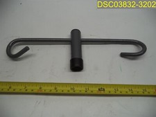 Qty = 9: Tops for IV Pole, 11" overall length, 3/4" I.D. (8x Gray, 1x chrome)