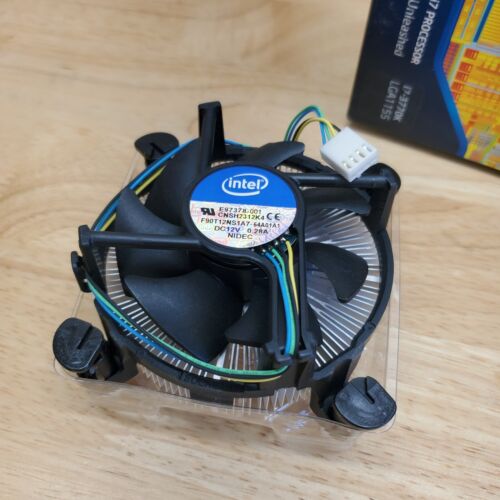 Core i5 CPU Cooler Fan for Intel i5-650 15-655 i5-660 i5-661 i5-670 i5-680 - Picture 8 of 9