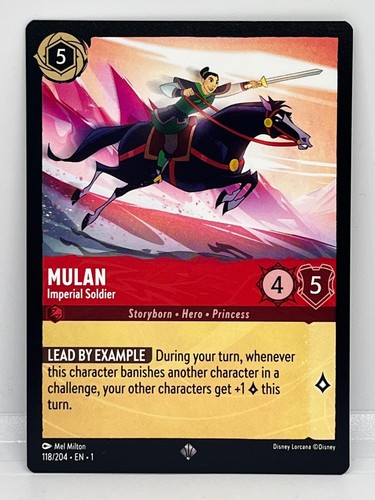 TARJETAS SUPER RARAS DISNEY LORCANA EL PRIMER CAPÍTULO SIN PAPEL ALUMINIO - Imagen 11 de 18