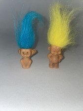 Vintage Creata Troll Dolls Magical World of Baby Trolls 1992 Lot Of 2