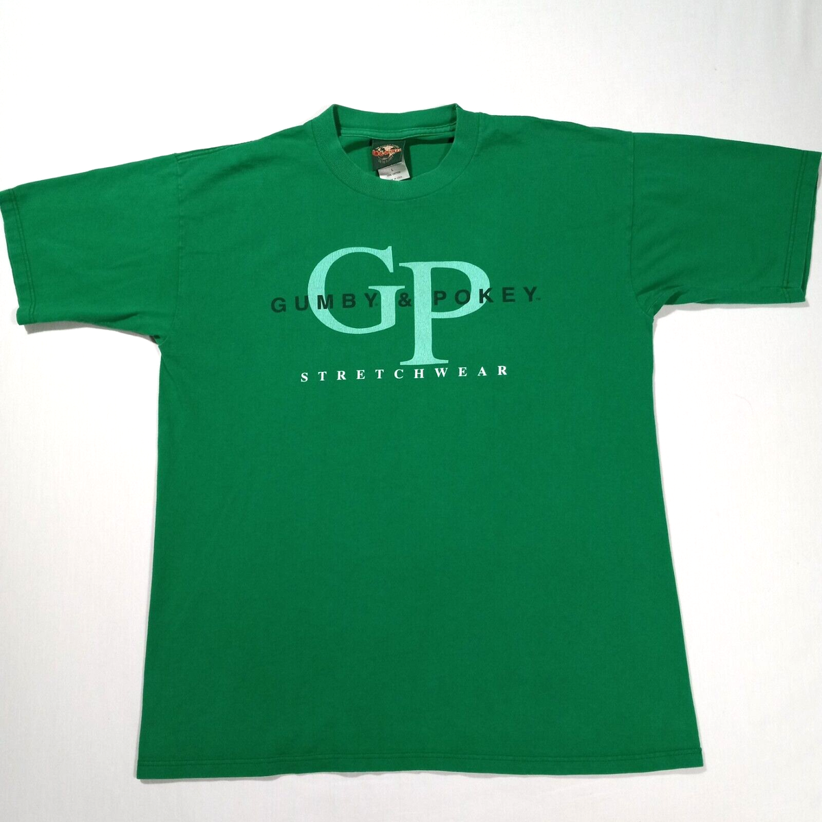 Gumby グラフィックTシャツアメリカビンテージ Gumby and Pokey Cartoon Shirt Retro Unisex Softstyle T-shirt