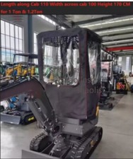 1PC Mini Excavator Rain Rainshed Fit for 1T /1.2T Mini Excavator
