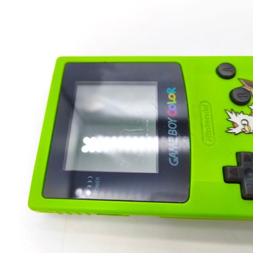 Nintendo Game Boy GB GBC Gold Green Console Tested Working - IN Warranty - Imagen 5 de 10