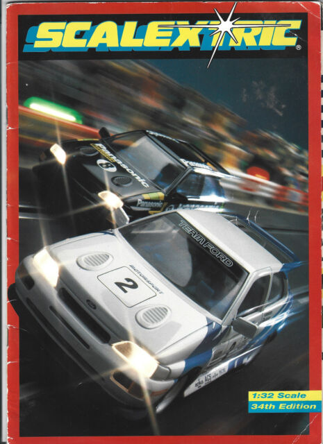 Scalextric 1:32 Scale 34th Edition Catalogue 1993 Slot Car Racing + price list OE10461 Scalextric 1:32 Scale 34th Edition Catalogue 1993 Slot Car Racing + price list OE10461