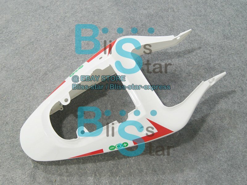 White decals GSX-R750 Fairing For SUZUKI GSXR600 GSXR750 2001-2003 115 B5 image