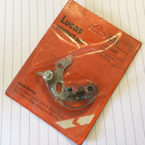 Unterbrecher Satz Lucas ROT Typ 25D CS1 DSB101 GCS101 Austin Triumph Ford LR