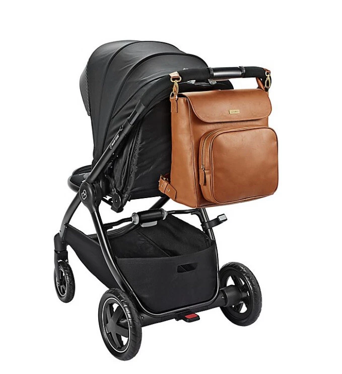 Jj cole vegan leather brookmont backpack diaper bag sales